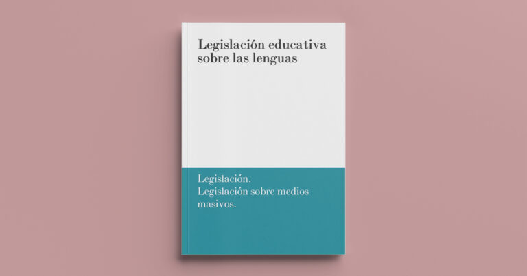 Legislación educativa sobre las lenguas